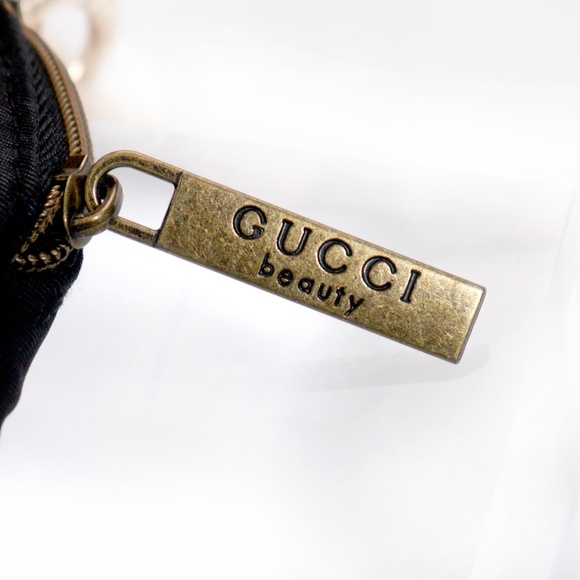 Gucci Converted Cosmetic Black Pouch Bag NEW - Picture 6 of 13